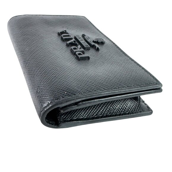 PRADA Small Saffiano Leather Wallet Card Holder Made in Italy - Picture 4 of 13